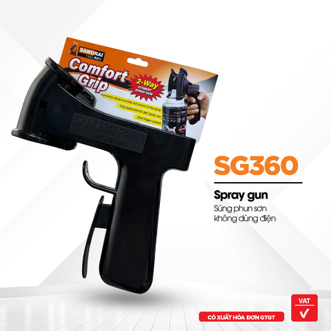 Súng phun sơn SG360 (Không hoạt động bằng điện)  - Tay cầm hỗ trợ sơn dùng cho nhiều loại bình xịt
