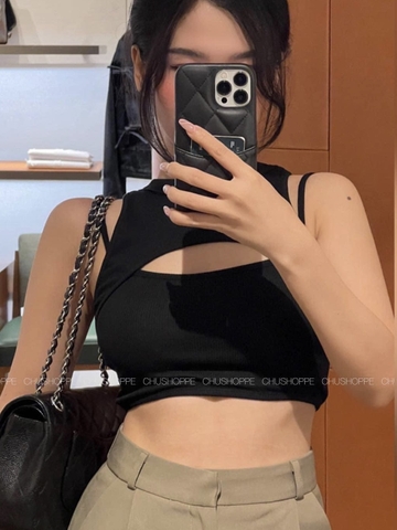 ÁO THUN KHOÉT NGỰC DÂY NHỎ