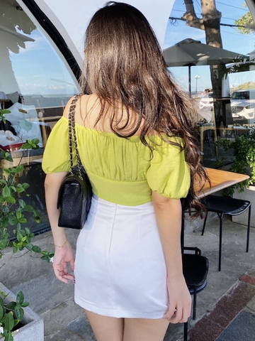 CHÂN VÁY NHÚNG TRẮNG