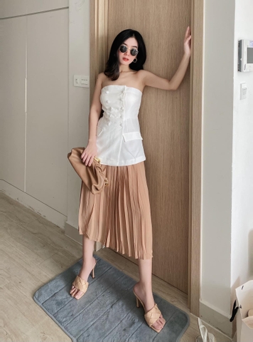 CHÂN VÁY XẾP LI BE