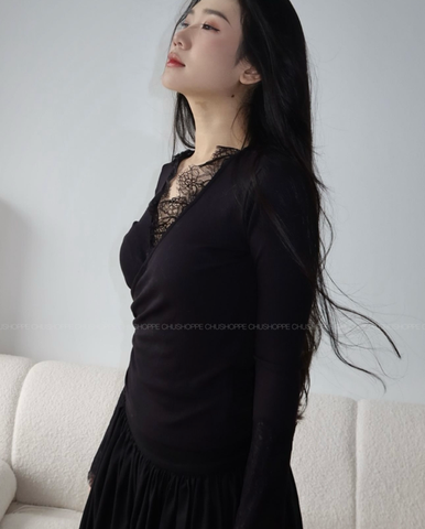 ÁO THUN REN ĐEN