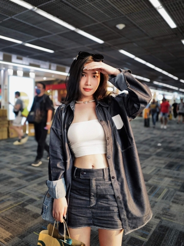 DENIM SKIRT