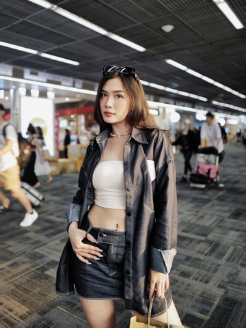 DENIM SKIRT