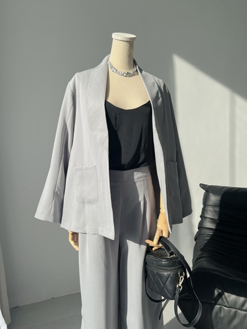 QUẦN - VEST XÁM