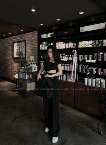 BASIC PANTS - Quần suông 1 ly