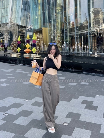 ÁO THUN VẠT XÉO
