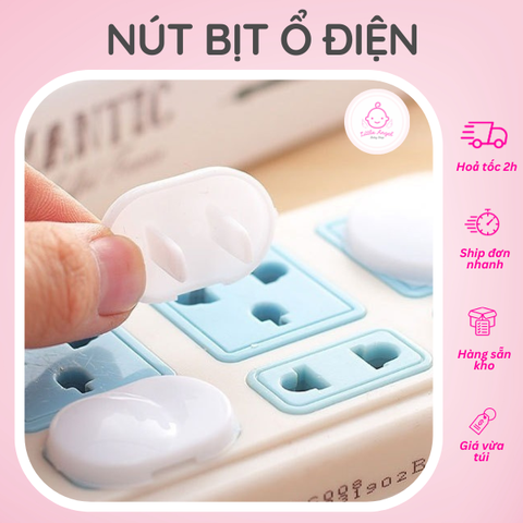 Nút Bịt Ổ Điện An Toàn Cho Bé
