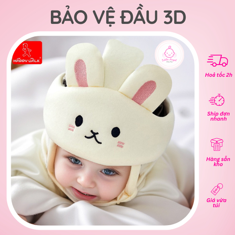 Nón Bảo Vệ Đầu Hình Thú 3D Cao Cấp Dễ Dàng Điều Chỉnh Cho Bé