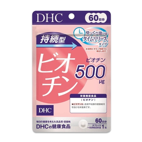 Viên Uống DHC Biotin Ngăn Rụng Tóc Hỗ Trợ Mọc Tóc (loại 60 ngày)