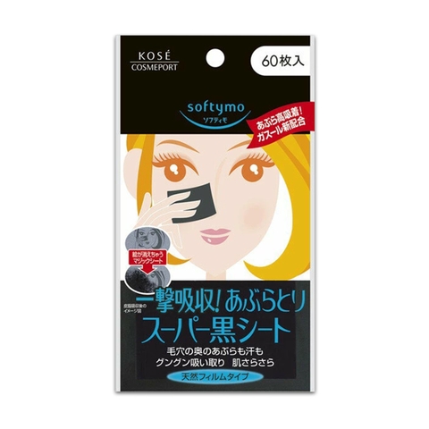 Giấy Thấm Dầu Kose Softymo Nhật Bản Gói 60 Tờ