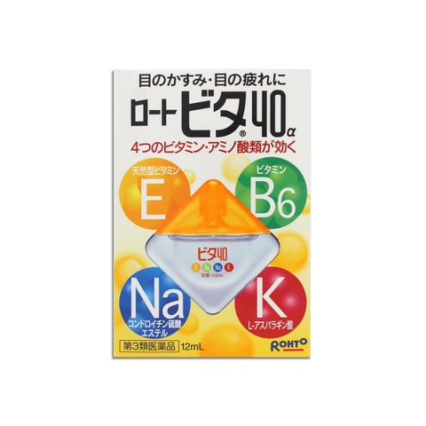 Nước Nhỏ Mắt Rohto Vita 40a 12ml