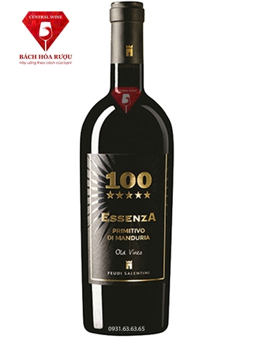 Vang Ý 100 ESSENZA Primitivo di Manduria