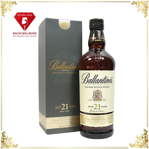 Rượu Ballantines 21 Năm