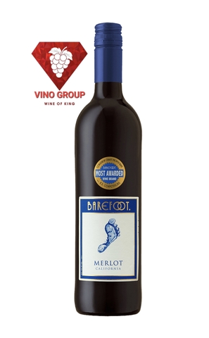 Rượu Vang Barefoot Merlot Wine Varietal