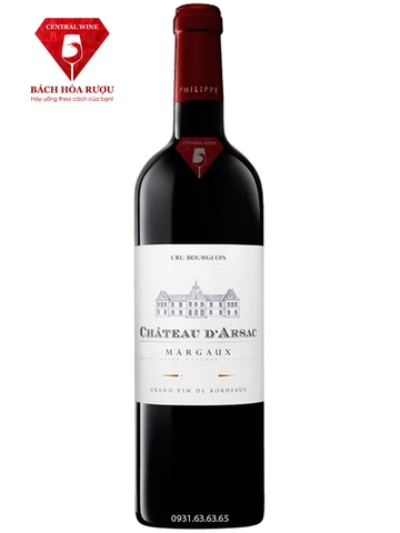 Rượu vang Pháp Château d'Arsac Margaux