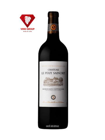 Chateau Le Peuy Saincrit Bordeaux Superieur
