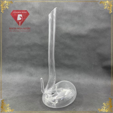 Decanter Hình Con Rắn Pha Lê Đồ Rót Rượu Nghệ Thuật