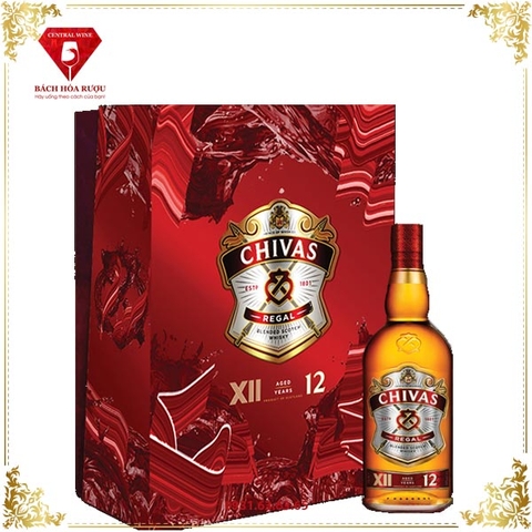 Hộp Quà Rượu Chivas Regal 12 Years