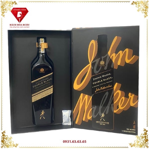 Hộp Quà Rượu Johnnie Walker Double Black