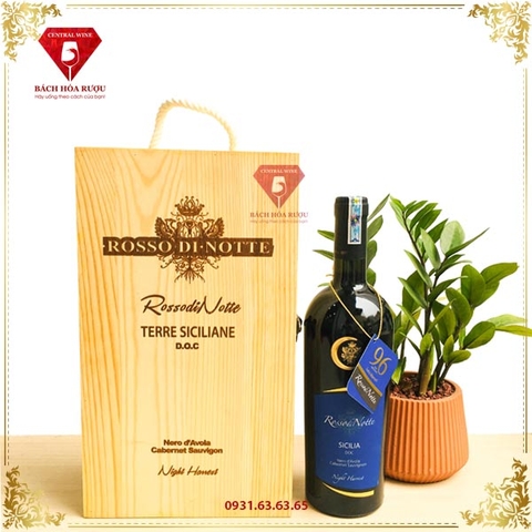 Hộp Gỗ Đôi Rosso Di Notte