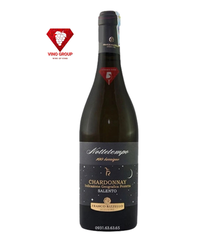 Franco Rizzello Nottetempo 100 barrigue Chardonnay Salento