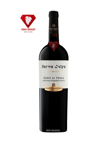 Franco Rizzello Parva Culpa Nero di Troia Puglia