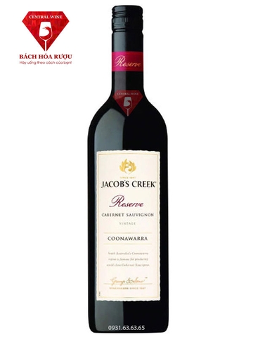 Rượu vang Jacob's Creek Reserve Cabernet Sauvignon Cao cấp