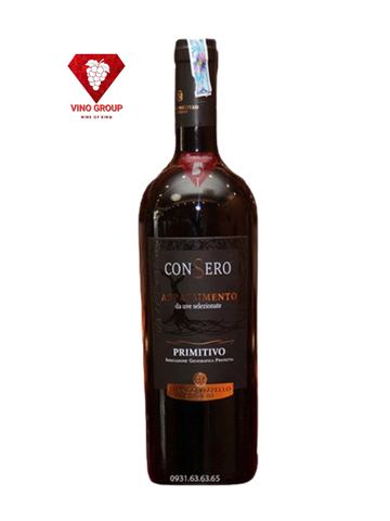 Rượu vang Le vigne di Sammarco Consero Appassimento Primitivo Salento