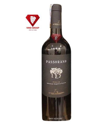 Rượu vang Le vigne di Sammarco Passorano Rosso Puglia