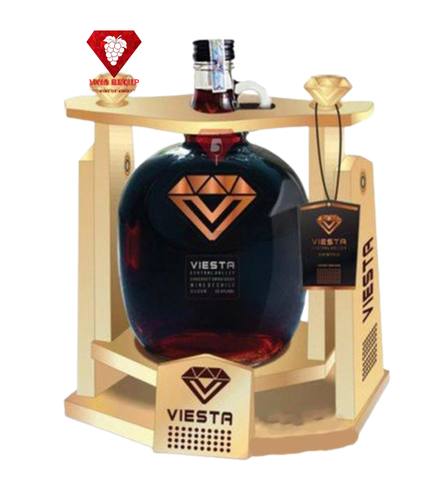 Rượu vang Viesta Chile 3L có kệ