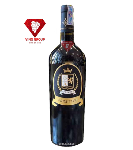 Rượu vang Ý Attanasio Primitivo