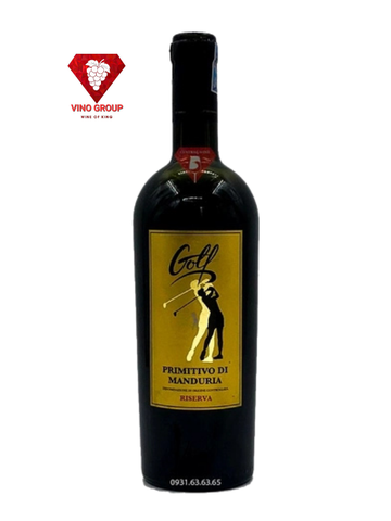 Rượu vang Ý Golf Primitivo di Manduria Riserva
