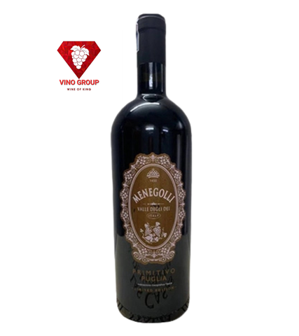 Rượu Vang Ý Menegolli Limited Edition Primitivo