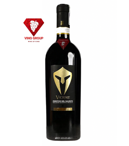 Rượu vang ý victory Primitivo Del Salento