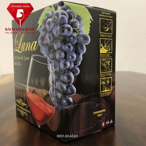Rượu Vang Bịch Luna Al Chiar Di Luna Dal 1855