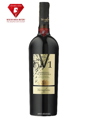 Rượu Vang V1 Primitivo Di Manduria