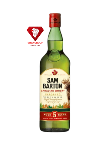 Rượu Sam Barton Canadian Whisky 5 Years.