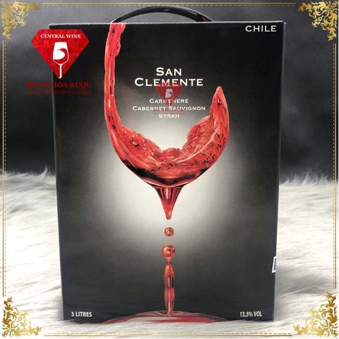 Vang bịch Chile San Clemente 3L