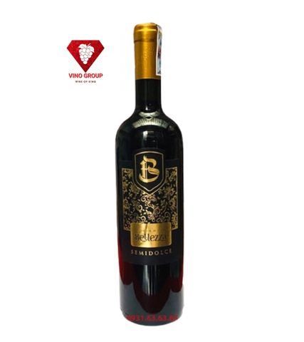 Vang Đỏ Ngọt Bellezza Semidolce