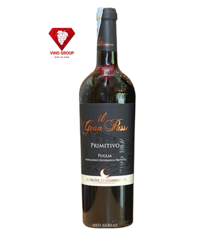 Vang Le vigne di Sammarco il Gran Passo Primitivo Puglia