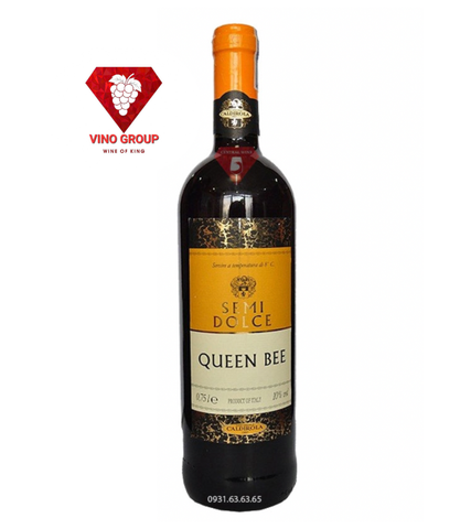 Vang ngọt Ý Queen Bee Semi Dolce ngọt ngào ong chúa