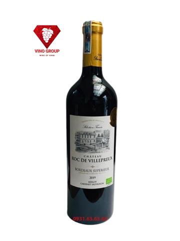 Vang Pháp Chateau Roc De Villepreux Organic