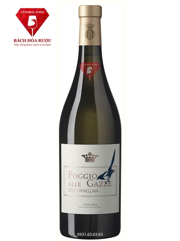 Vang trắng Ý Poggio Alle Gazze Dell’Ornellaia