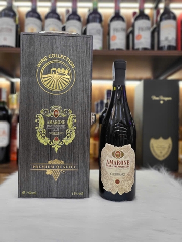 AMARONE DELA VALPOLICELA GIORDANO 15% Vintage 2019 (5 năm ngâm ủ)