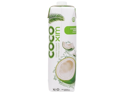 6 hộp nước dừa xiêm xanh Cocoxim 1 lít