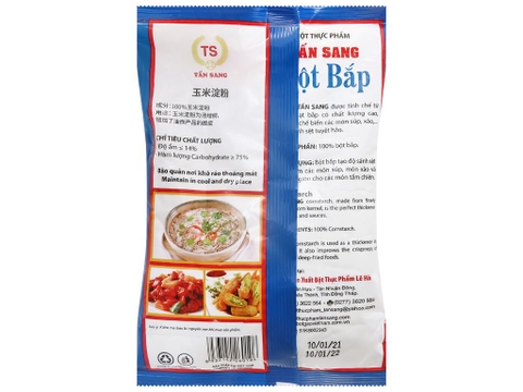 Bột bắp Tấn Sang gói 150g