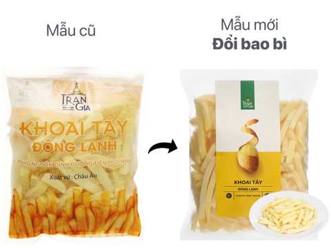 Khoai tây đông lạnh Trần Gia