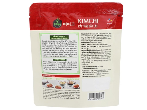 Kim chi cải thảo cắt lát Bibigo Ông Kim's gói