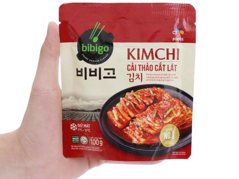 Kim chi cải thảo cắt lát Bibigo Ông Kim's gói