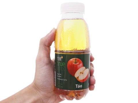 Lốc 6 chai nước táo tự nhiên TH True Juice 350ml